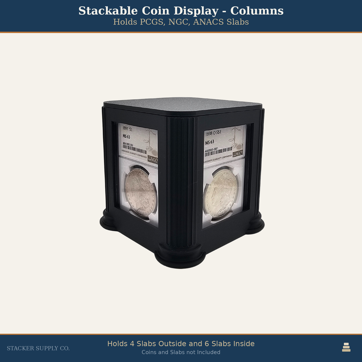 Stackable Coin Display - Columns