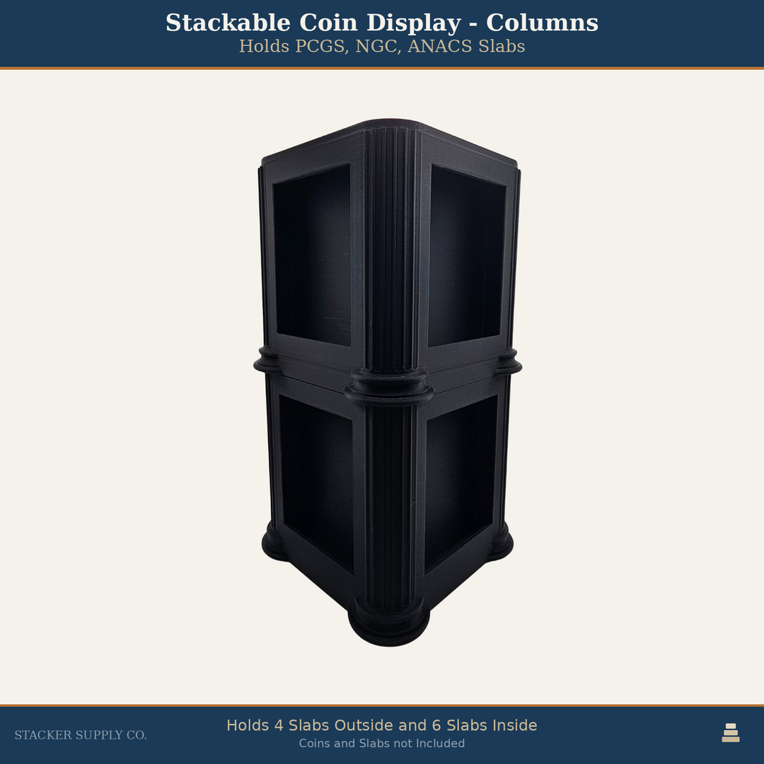 Stackable Coin Display - Columns